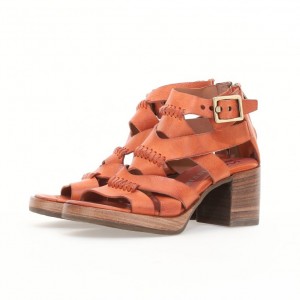 A.S.98 Andra Sandalen Dames Oranje | NL-CTYIDZ-257