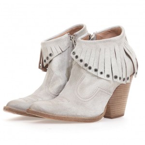 A.S.98 Brigit Ankle boots Dames Beige | NL-IELHWA-417