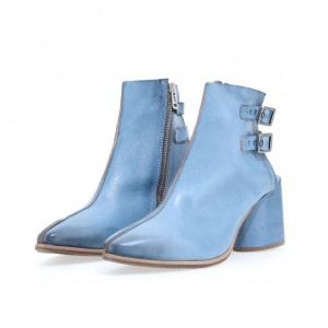 A.S.98 Elmer Ankle boots Dames Koningsblauw | NL-EFNLCZ-431