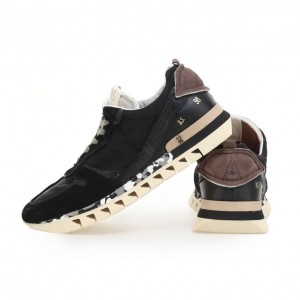 A.S.98 Julian Sneakers Heren Zwart | NL-NPDETS-205