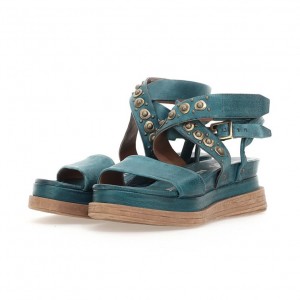 A.S.98 Ladonna Sandalen Dames Groen | NL-BQKWJC-283