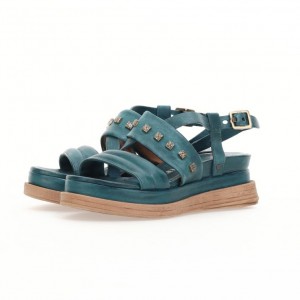 A.S.98 Lalla Sandalen Dames Groen | NL-YEVIZR-740