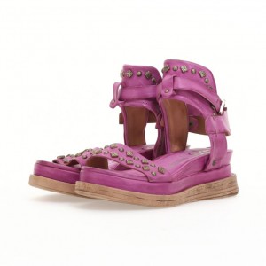 A.S.98 Leta Sandalen Dames Fuchsie | NL-TRSOLU-816