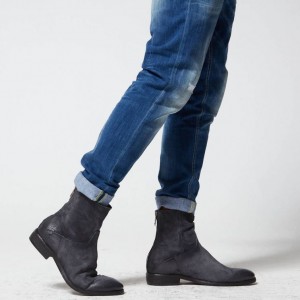 A.S.98 Mason Ankle boots Heren Zwart | NL-PVQWXK-598