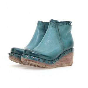 A.S.98 Pancras Ankle boots Dames Groen | NL-DGIJOQ-160