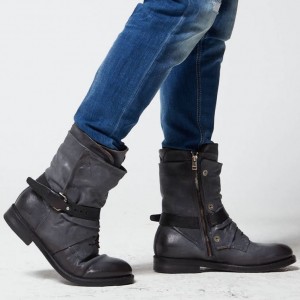 A.S.98 Samurai 347226 Ankle boots Heren Donkerblauw | NL-SRUBPZ-183