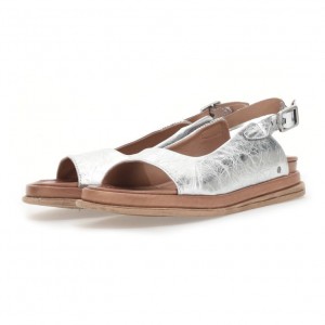 A.S.98 Sera Sandalen Dames Zilver | NL-BPNSWZ-965