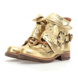 A.S.98 Shanice Ankle boots Dames Goud | NL-RUYHIE-793