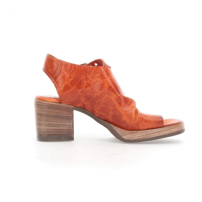 A.S.98 Amice Sandalen Dames Oranje | NL-WRAJDK-645