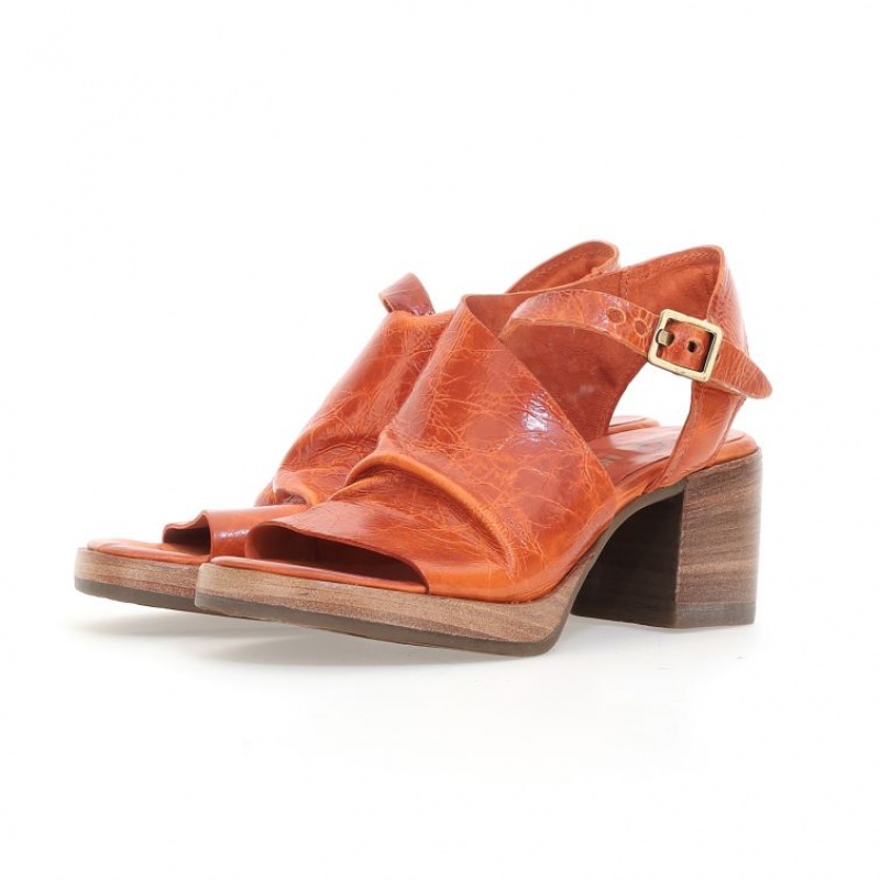 A.S.98 Amice Sandalen Dames Oranje | NL-WRAJDK-645