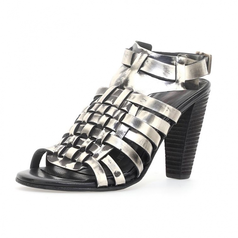 A.S.98 Barb Sandalen Dames Platina | NL-BFAUCI-830