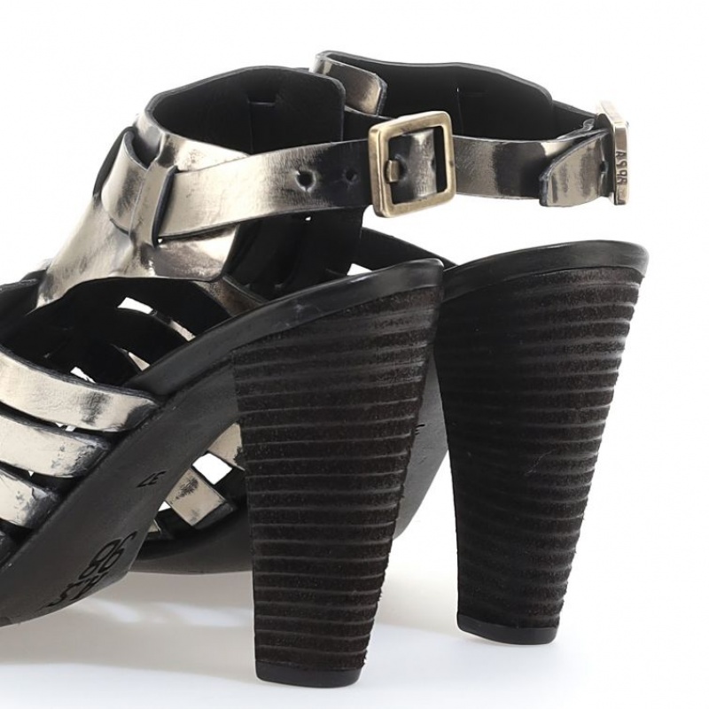 A.S.98 Barb Sandalen Dames Platina | NL-BFAUCI-830