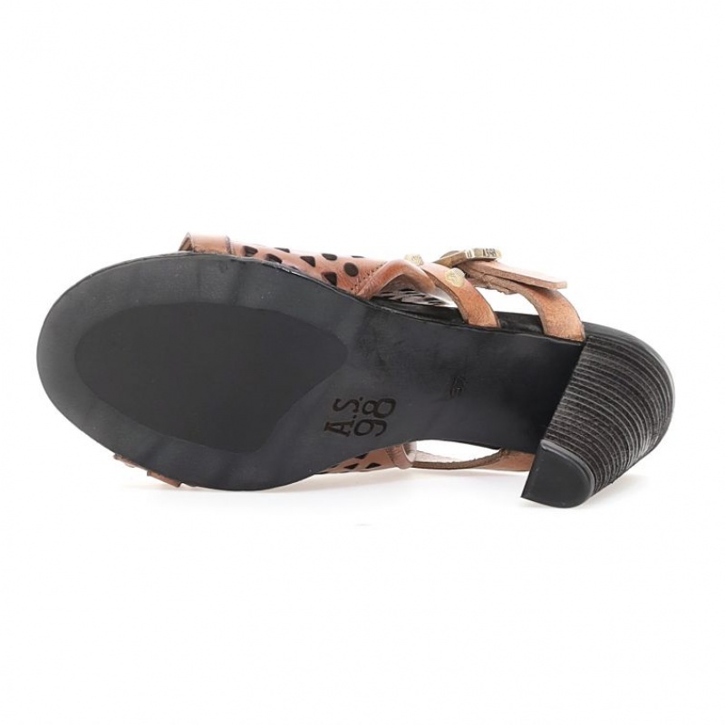 A.S.98 Barbra Sandalen Dames Bruin | NL-DFUAMX-750