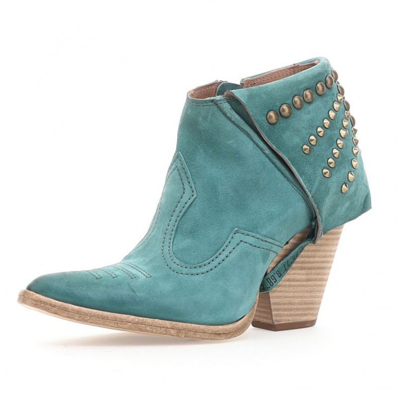 A.S.98 Blondie Ankle boots Dames Groen | NL-CDBYKJ-720