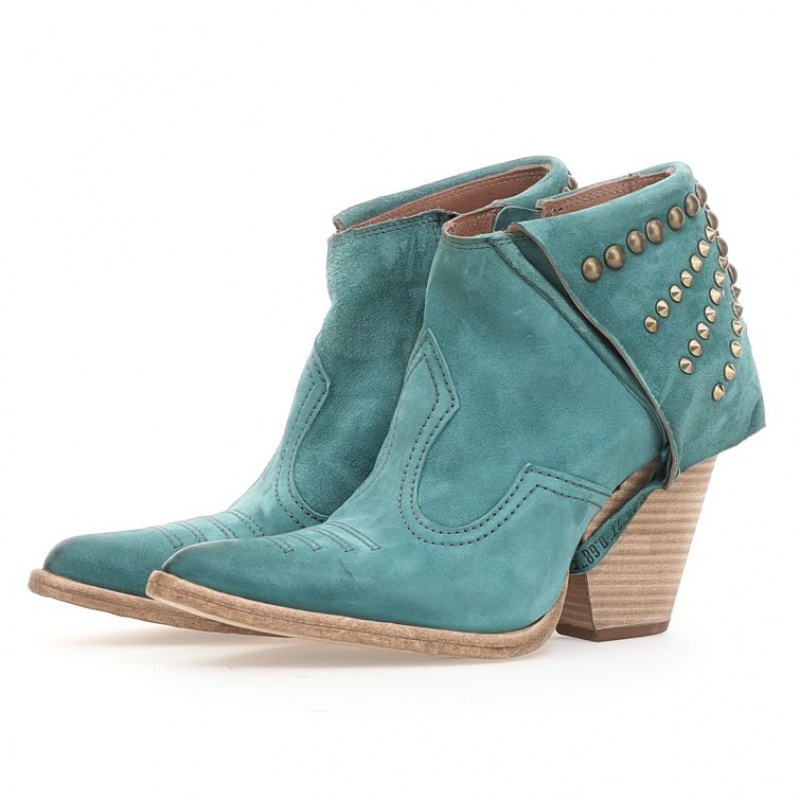 A.S.98 Blondie Ankle boots Dames Groen | NL-CDBYKJ-720