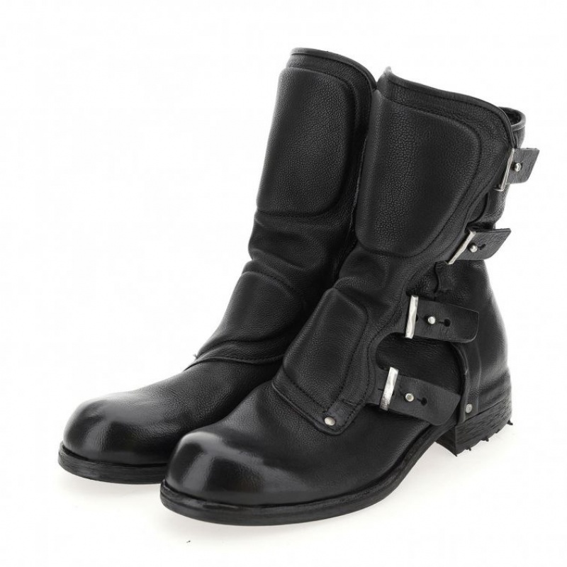 A.S.98 Boots Shield 409204 Ankle boots Heren Zwart | NL-AQEYSV-564