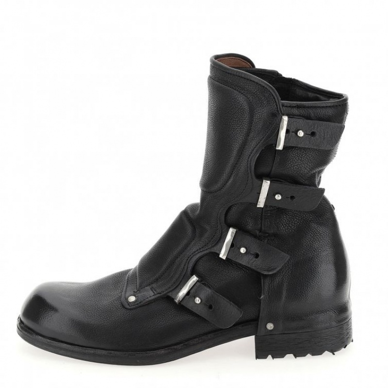 A.S.98 Boots Shield 409204 Ankle boots Heren Zwart | NL-AQEYSV-564