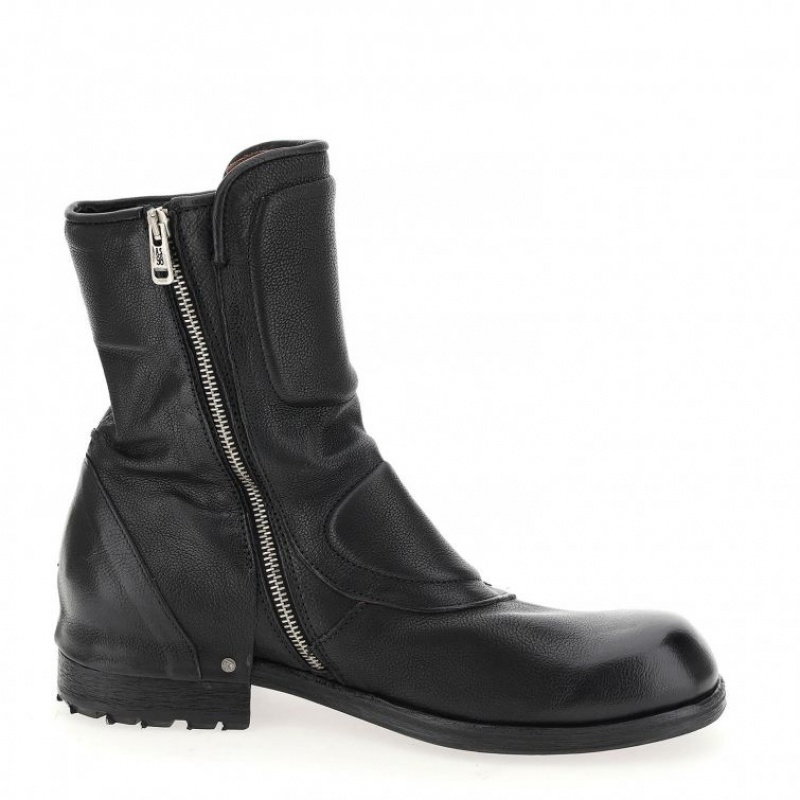 A.S.98 Boots Shield 409204 Ankle boots Heren Zwart | NL-AQEYSV-564