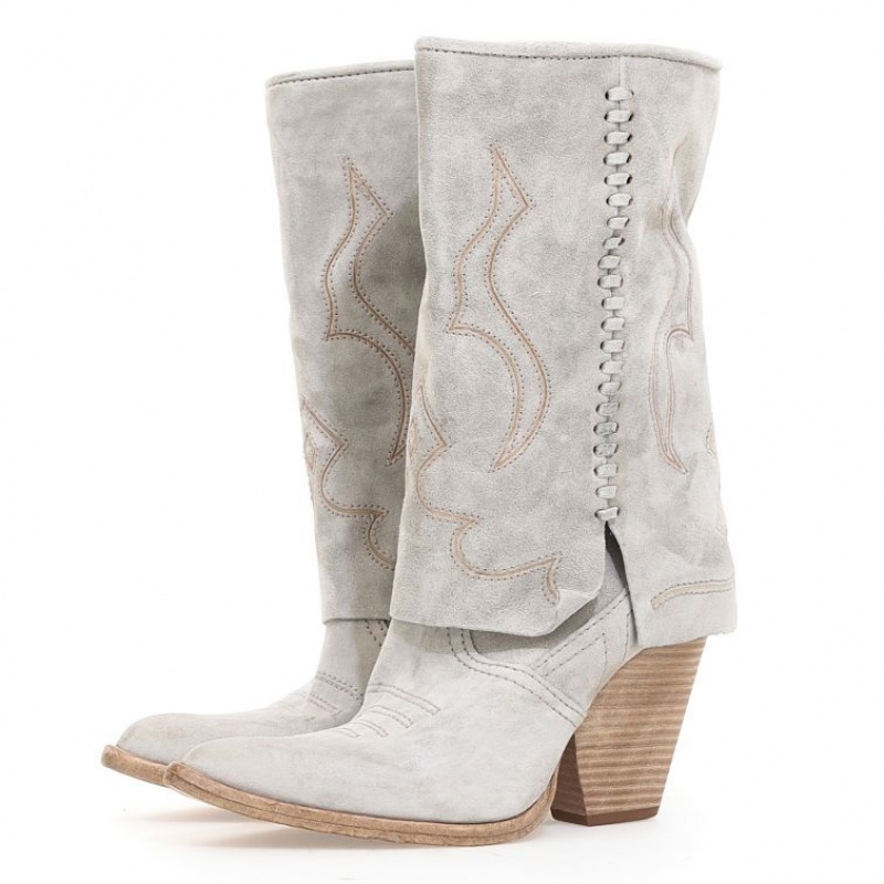 A.S.98 Briony Ankle boots Dames Beige | NL-NLJHKI-031