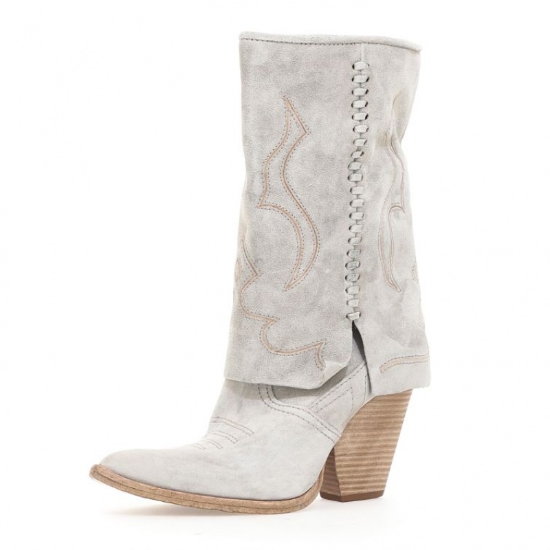 A.S.98 Briony Ankle boots Dames Beige | NL-NLJHKI-031