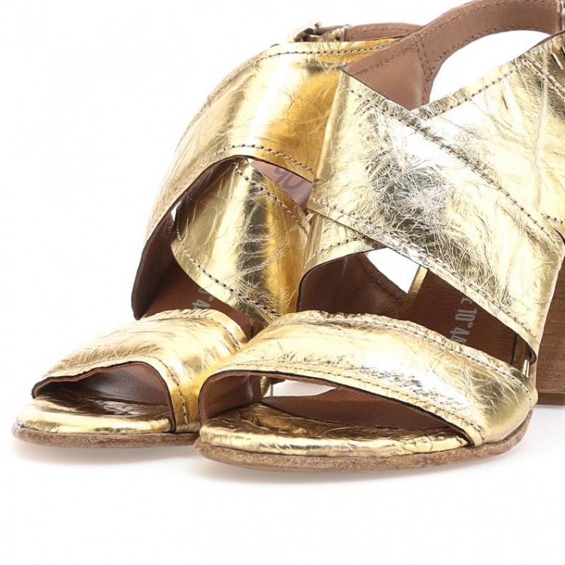 A.S.98 Chastity Sandalen Dames Goud | NL-PSGWNA-572