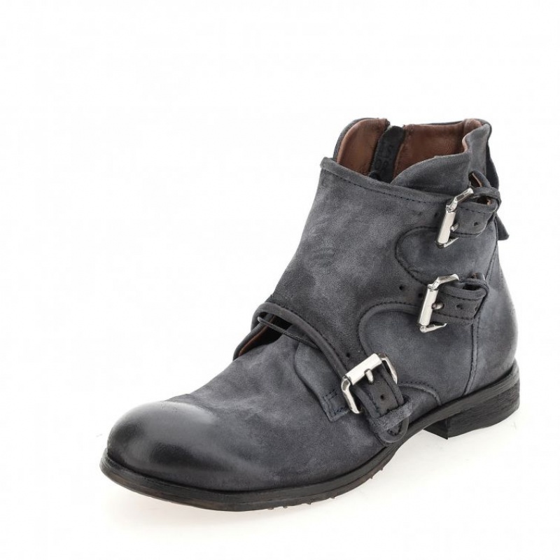 A.S.98 Clash 401202 Ankle boots Heren Donkerblauw | NL-NYUEAT-152