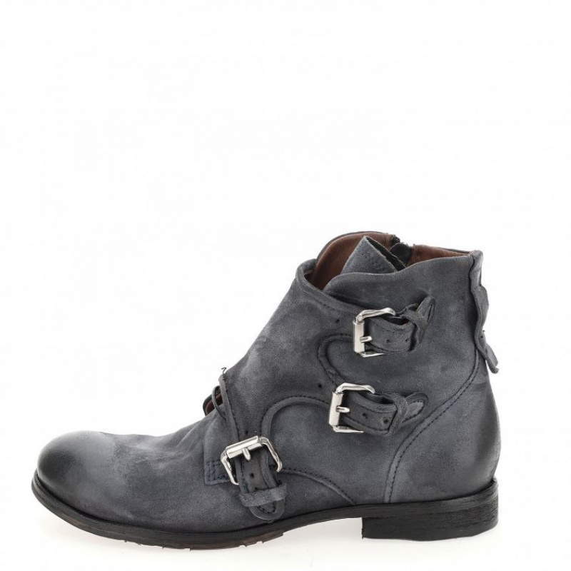 A.S.98 Clash 401202 Ankle boots Heren Donkerblauw | NL-NYUEAT-152