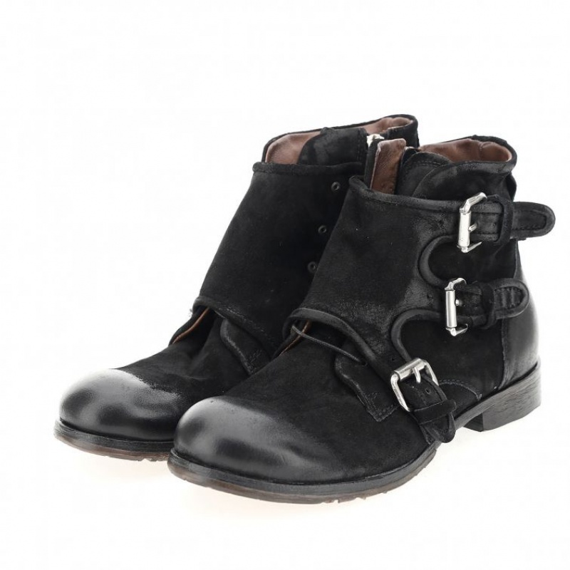 A.S.98 Clash 401202 Ankle boots Heren Zwart | NL-XGIPAM-896