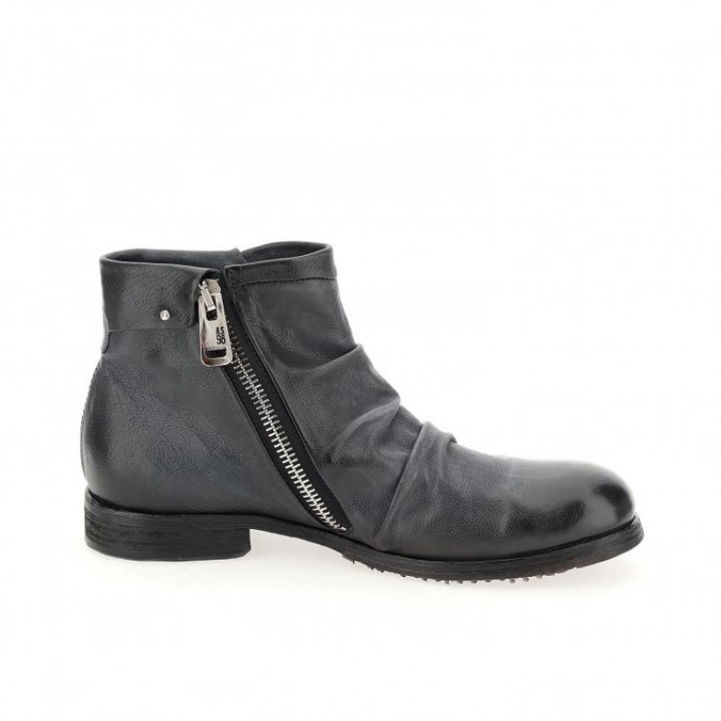 A.S.98 Clash 401216 Ankle boots Heren Donkerblauw | NL-MZCSDV-630