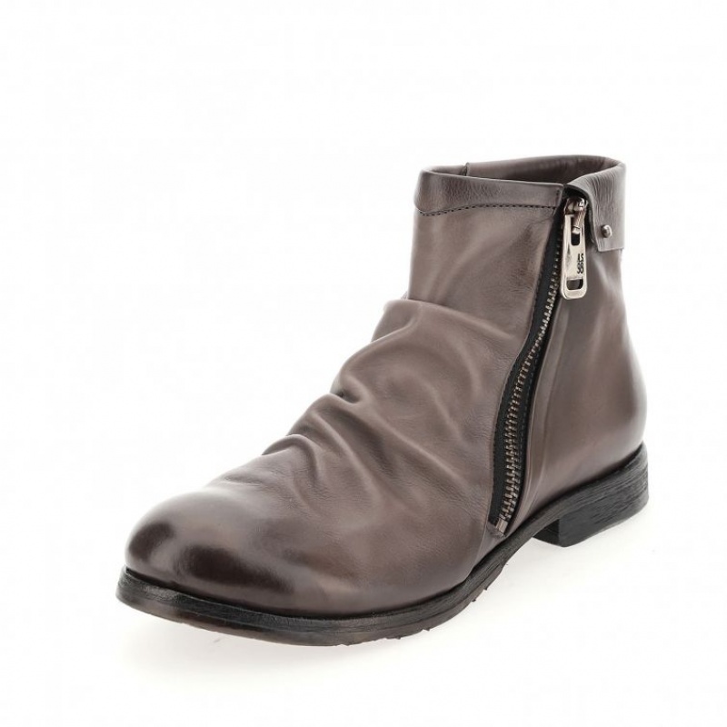 A.S.98 Clash 401216 Ankle boots Heren Grijs | NL-JDHOYZ-175