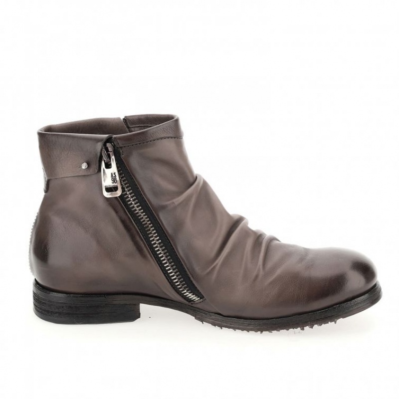 A.S.98 Clash 401216 Ankle boots Heren Grijs | NL-JDHOYZ-175