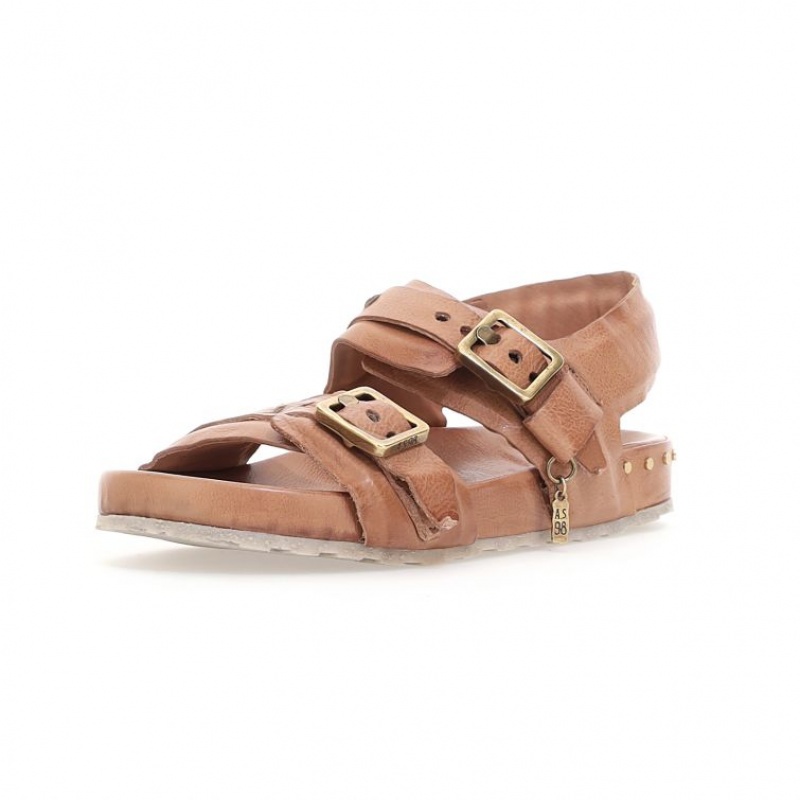 A.S.98 Evelyn Sandalen Dames Bruin | NL-PLDVJU-284