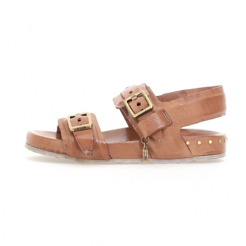 A.S.98 Evelyn Sandalen Dames Bruin | NL-PLDVJU-284