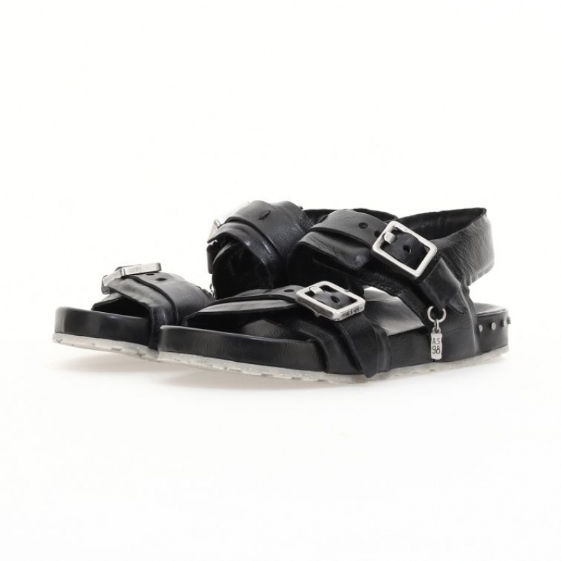 A.S.98 Evelyn Sandalen Dames Zwart | NL-BWAMZC-596