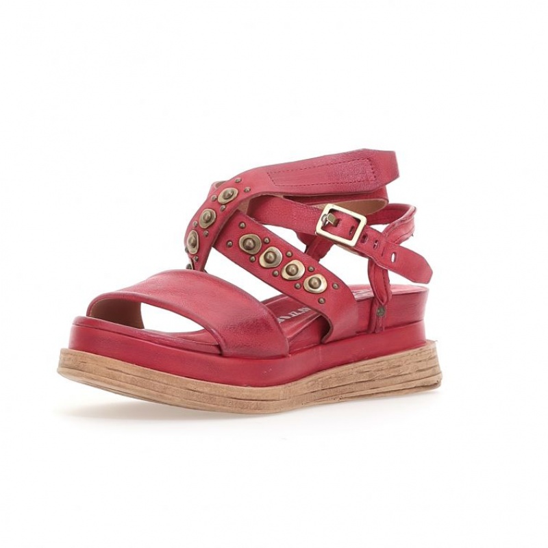 A.S.98 Ladonna Sandalen Dames Donkerrood | NL-DBHSTP-167