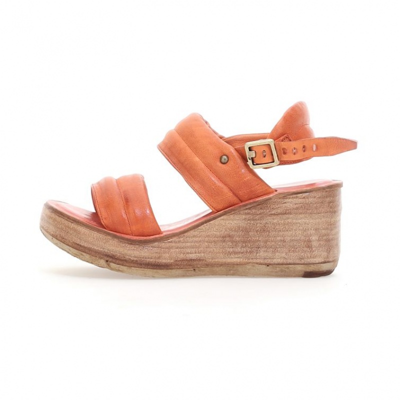 A.S.98 Neely Sandalen Dames Oranje | NL-EMNBSF-793