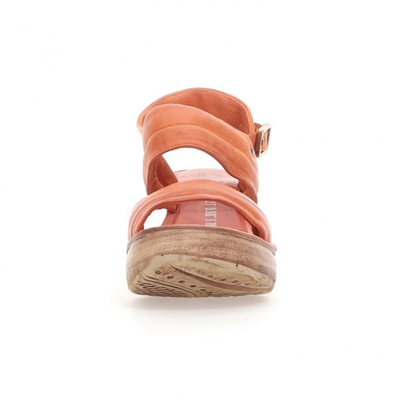 A.S.98 Neely Sandalen Dames Oranje | NL-EMNBSF-793