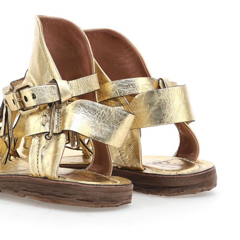 A.S.98 Reina Sandalen Dames Goud | NL-IGHPFW-563