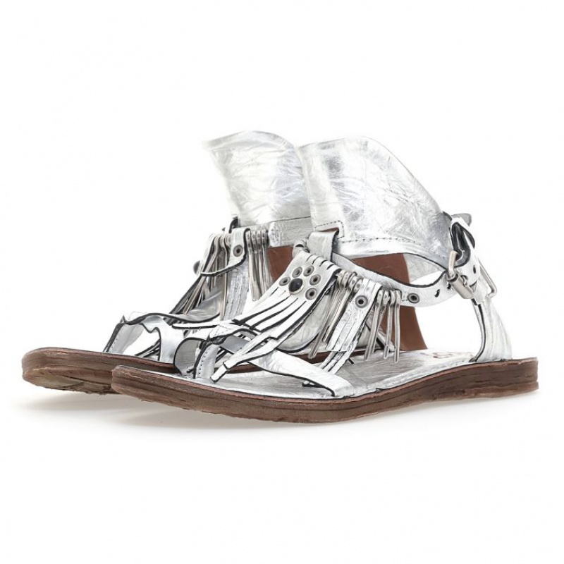 A.S.98 Reina Sandalen Dames Zilver | NL-FBDUWN-903