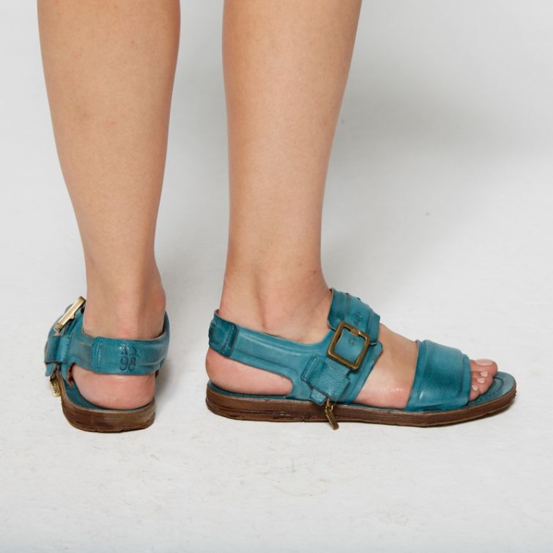 A.S.98 Ria Sandalen Dames Groen | NL-ZIEORT-835