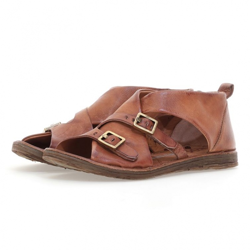 A.S.98 Ruth Sandalen Dames Khaki | NL-UNZDGB-259