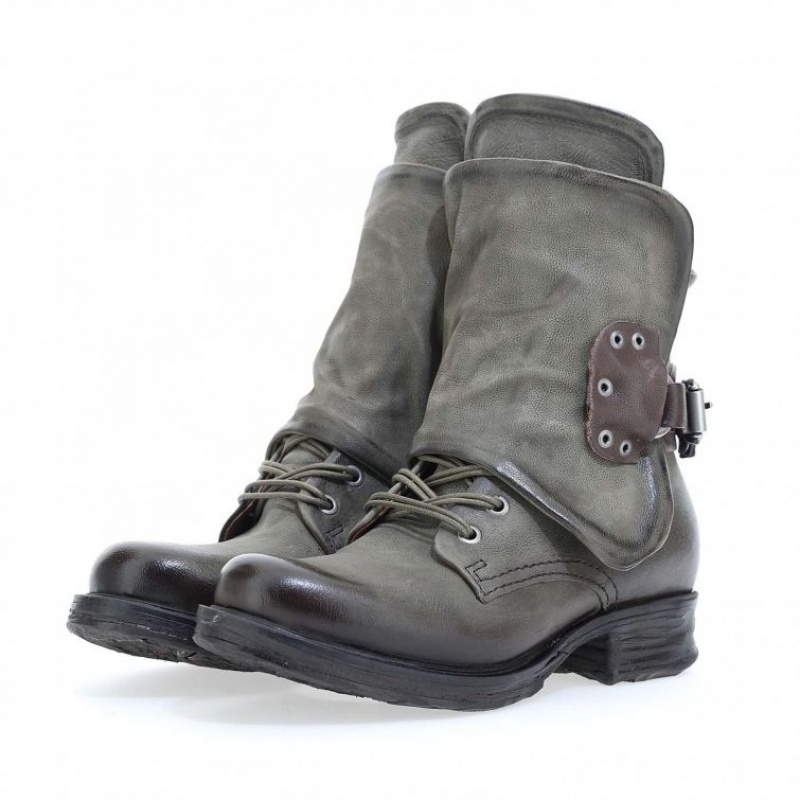 A.S.98 Saintec 259211 Ankle boots Dames Groen | NL-VZFQPM-410