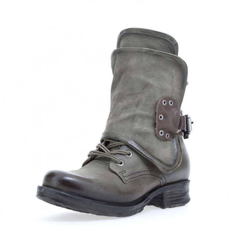 A.S.98 Saintec 259211 Ankle boots Dames Groen | NL-VZFQPM-410