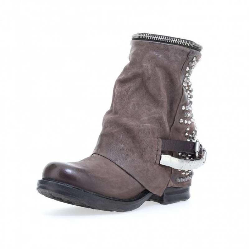 A.S.98 Saintec 259216 Ankle boots Dames Chocola | NL-MDWQXJ-563