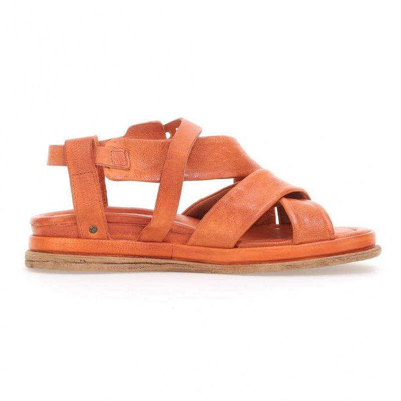 A.S.98 Sallie Sandalen Dames Oranje | NL-BZUPOG-319