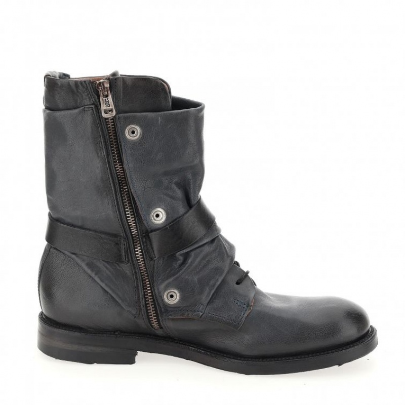 A.S.98 Samurai 347226 Ankle boots Heren Donkerblauw | NL-SRUBPZ-183