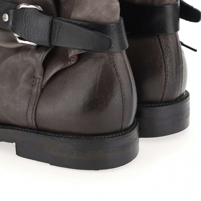 A.S.98 Samurai 347226 Ankle boots Heren Grijs | NL-MXGVHU-329