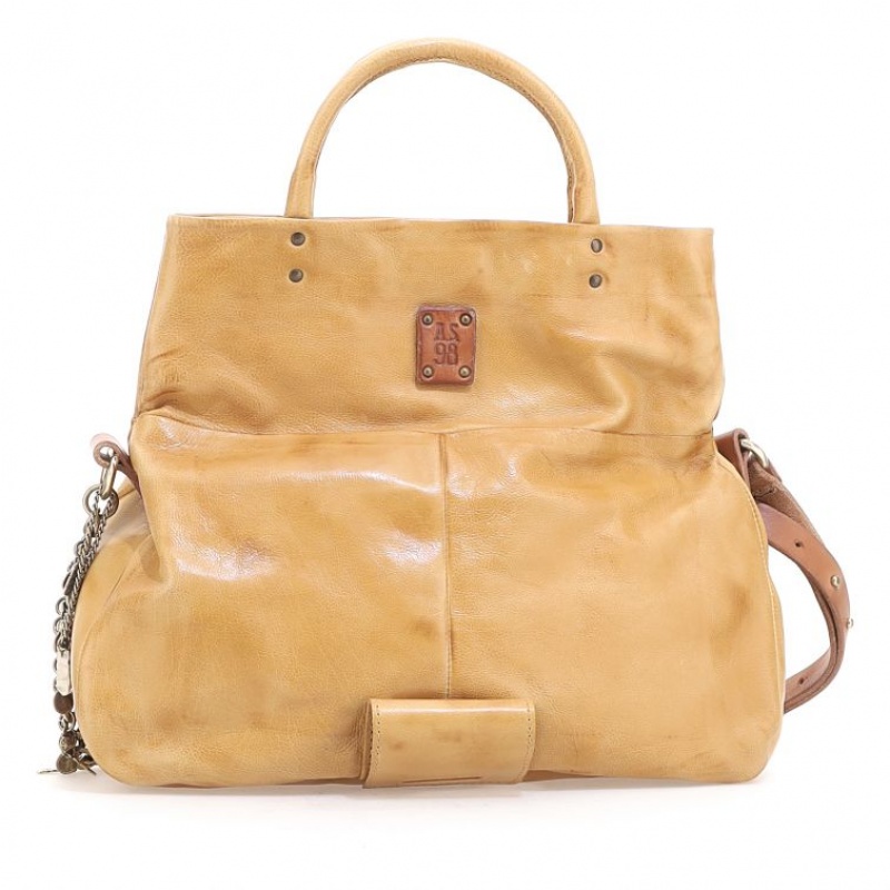 A.S.98 Torri Tassen Dames Khaki | NL-EDIOMH-527