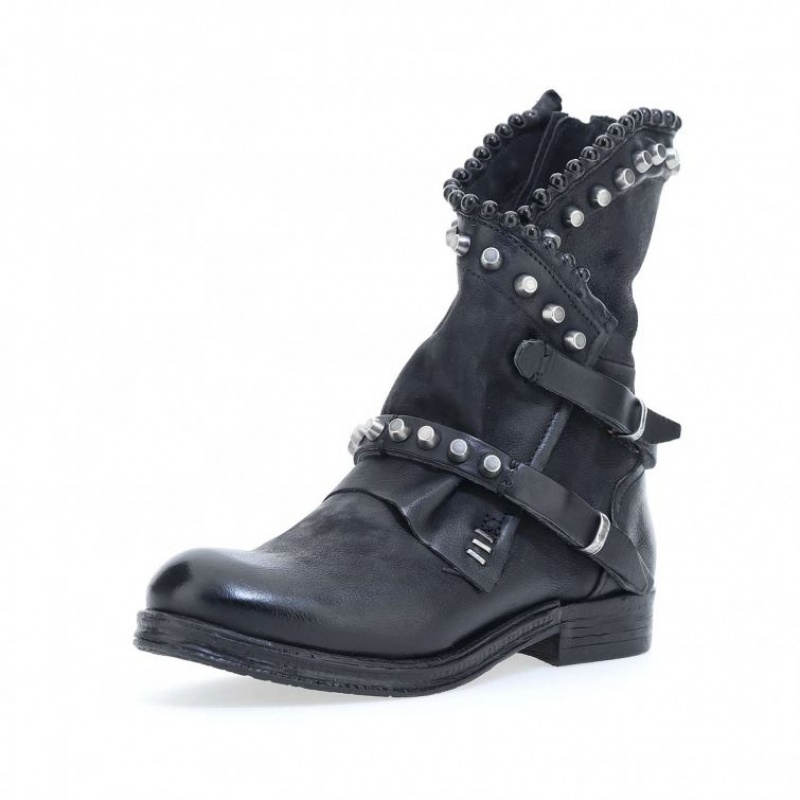 A.S.98 Verti 207239 Ankle boots Dames Zwart | NL-RVATOM-865